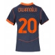 Inter Milan Hakan Calhanoglu #20 Replike Rezervni Dres za Ženska 2025-26 Kratak Rukav